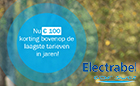 Energieleverancier Electrabel geeft nu € 100,- korting