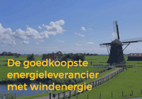 De goedkoopste energieleverancier met windenergie